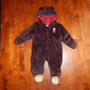 Just One You by Carters Brown Hooded Monkey Pram